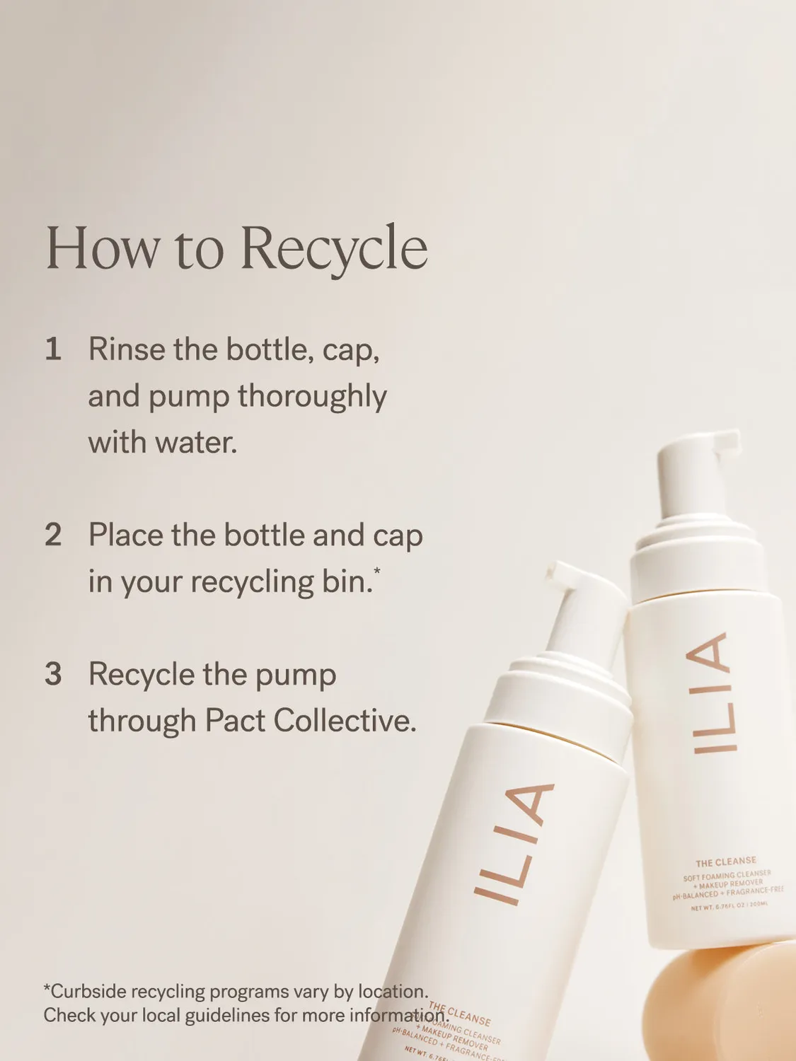 ILIA The Cleanse Soft Foaming Cleanser gezichtsreiniger Full Size