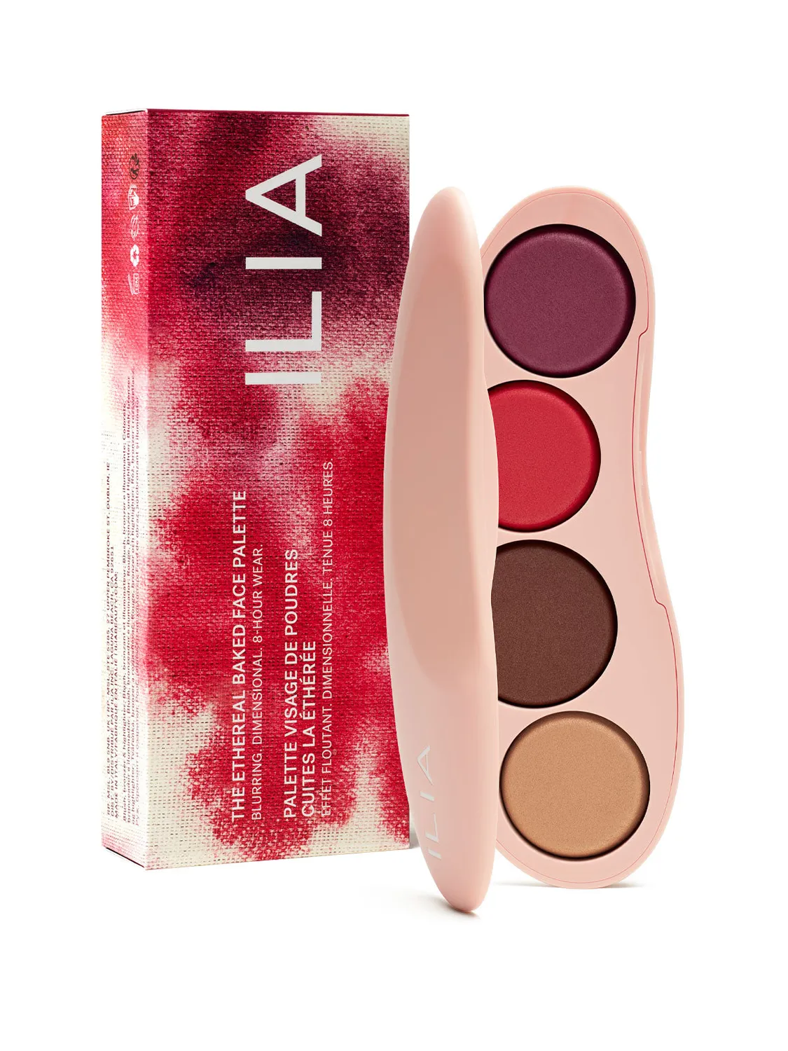 ILIA Ethereal Baked Face Palette blush palette stralend