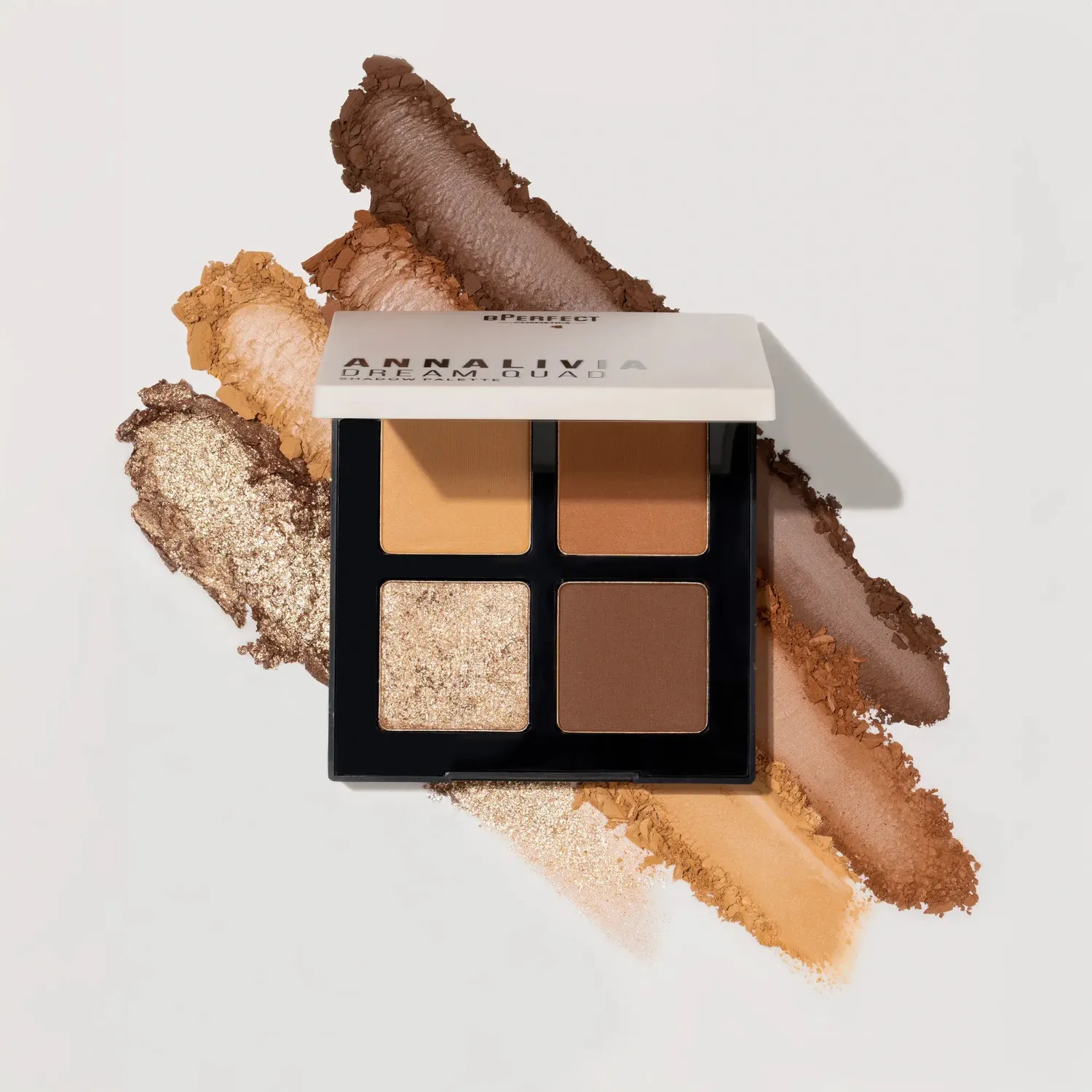 BPerfect x Annalivia Dream Quad oogschaduwpalette 6g matte shimmer