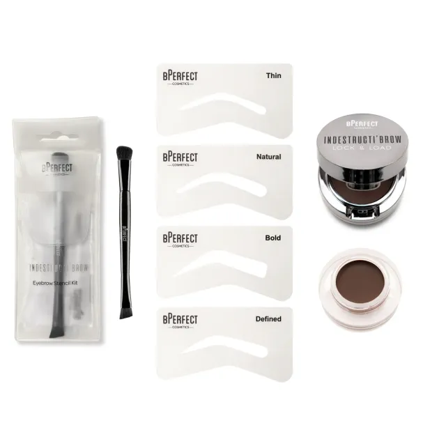 BPerfect IndestructiBrow wenkbrauwset pomade poeder complete