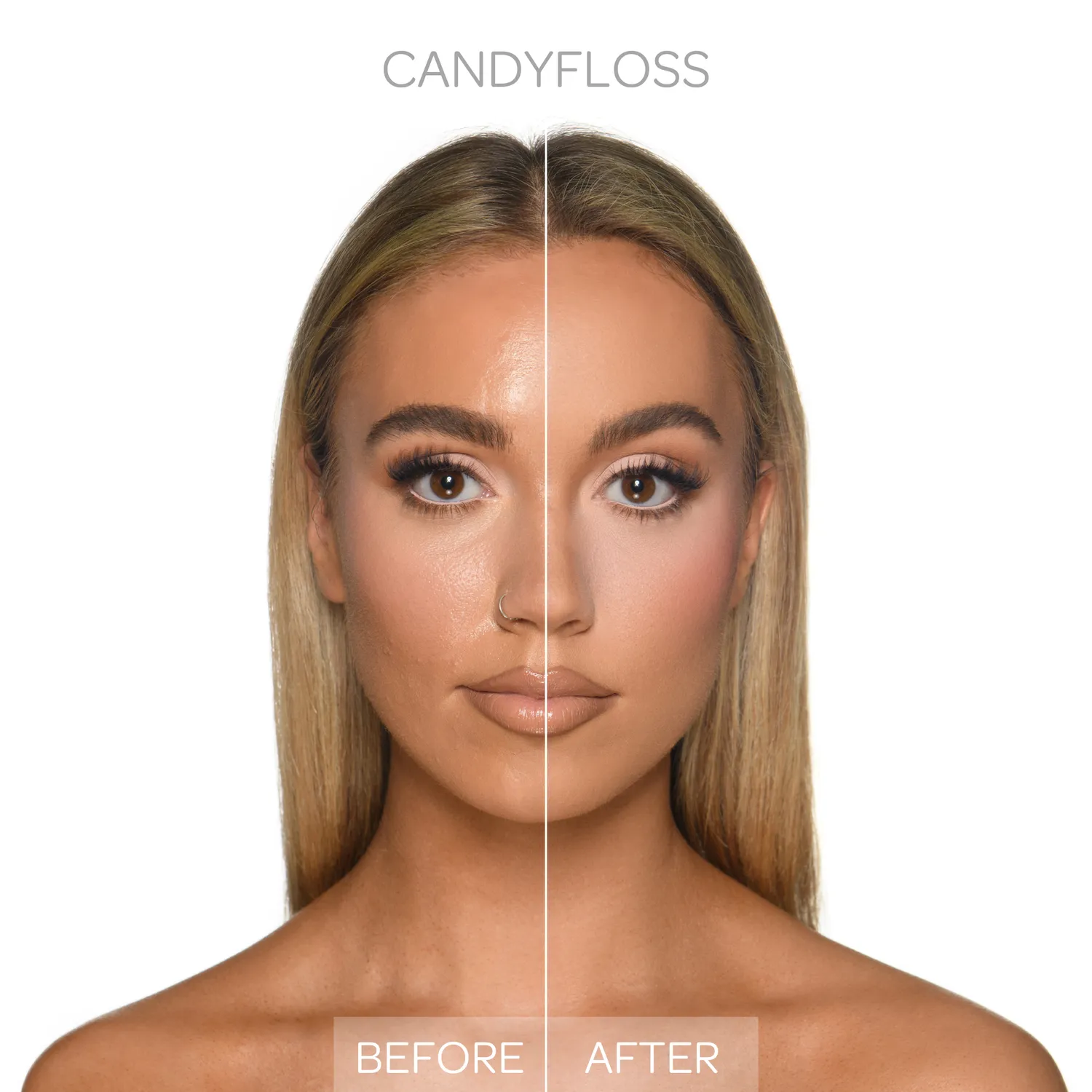 BPerfect x Katie Daley Powder and Sponge Duo poeder Vanilla oplichtend