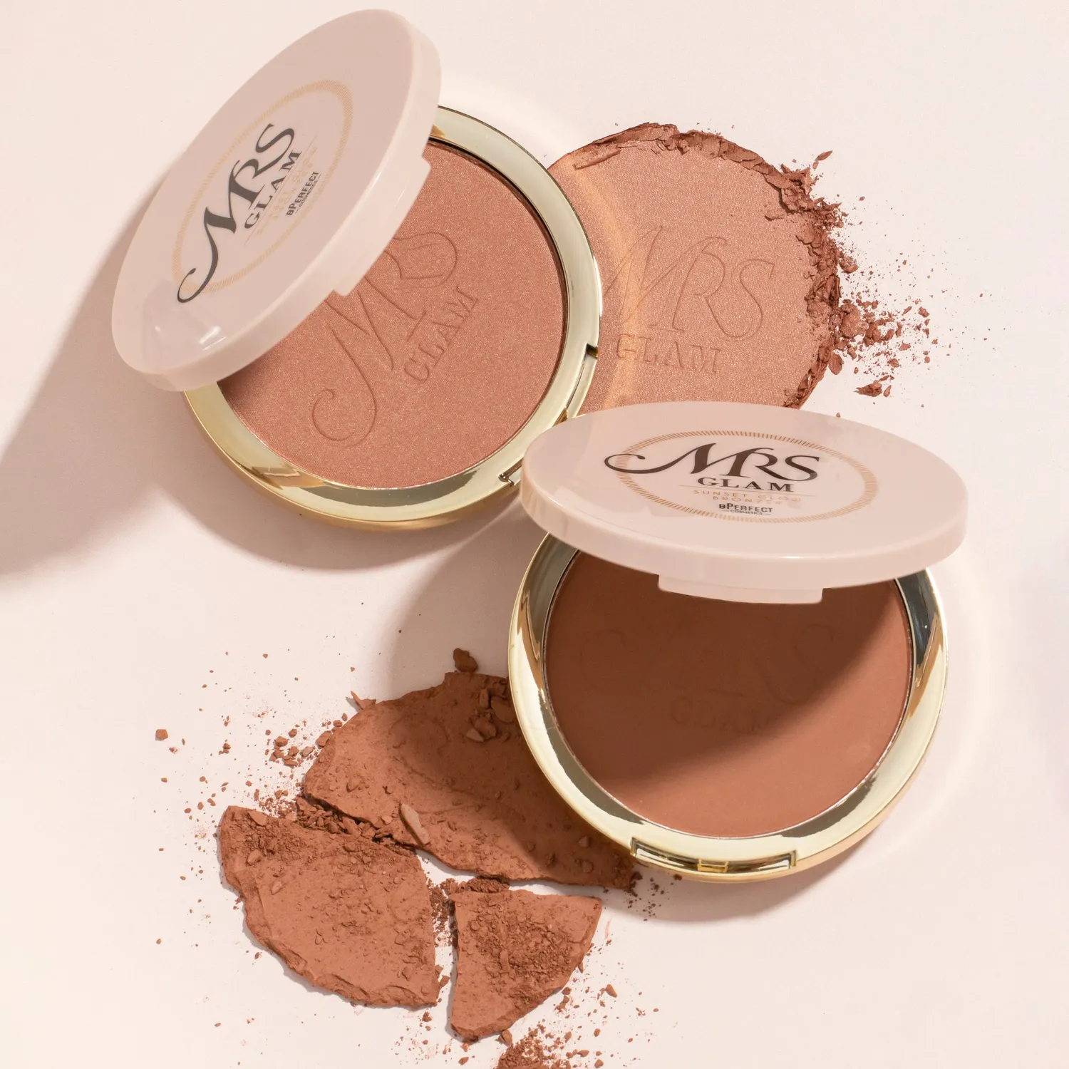 BPerfect Mrs Glam Sunset Bronzer gezicht warm 25g