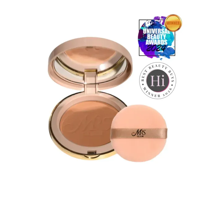BPerfect Mrs Glam Poederfoundation 03 Light Warm mat