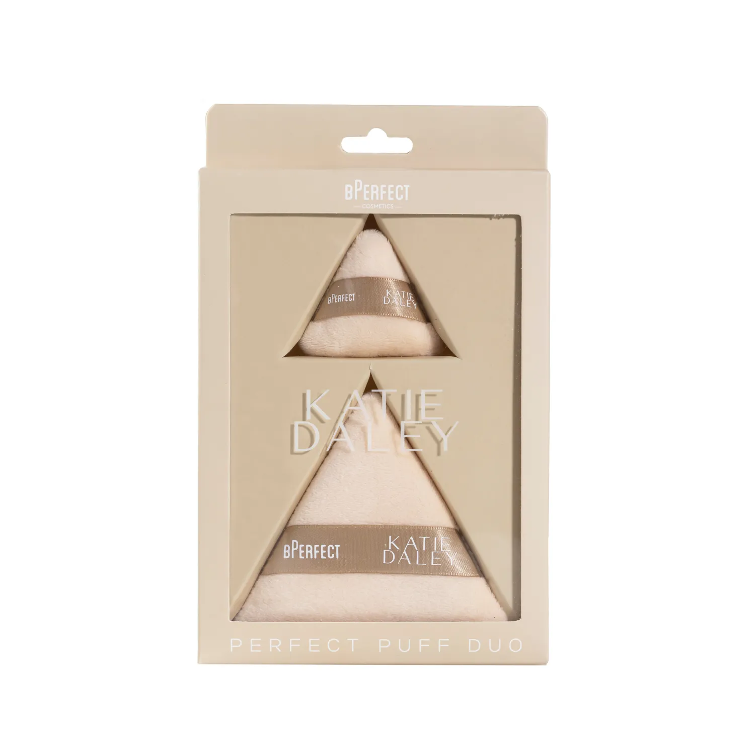 BPerfect Perfect Powder Puff Duo poederdons 2 stuks zacht