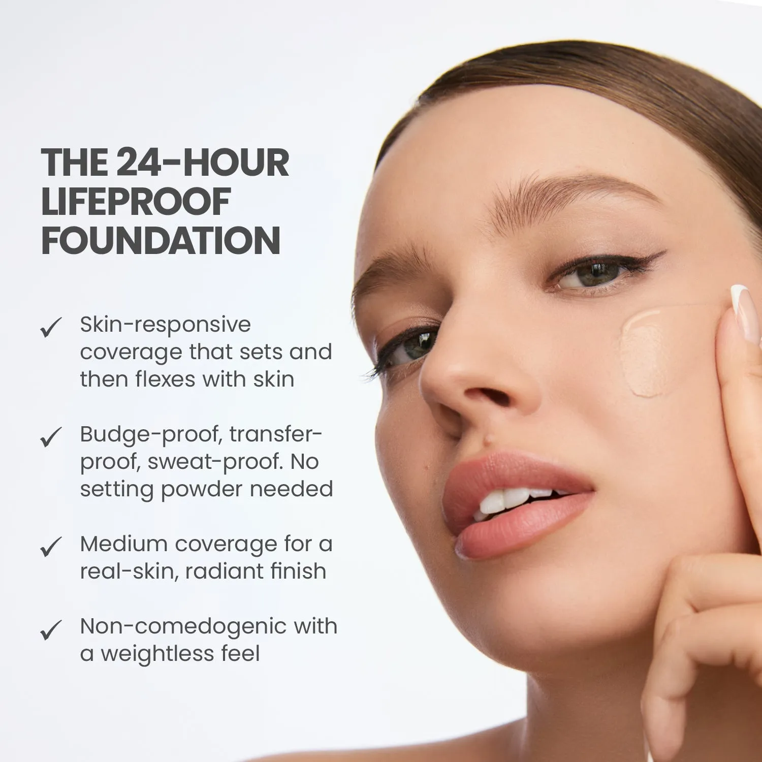Wonderskin Hyper Bond Complexion Edit serum foundation Halo