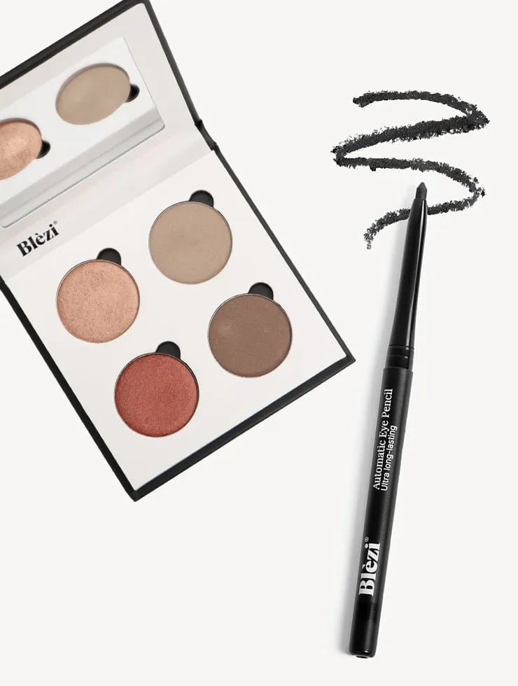 Blezi Brown Eyes Vivid Eye make-up set bruine ogen 2-delig