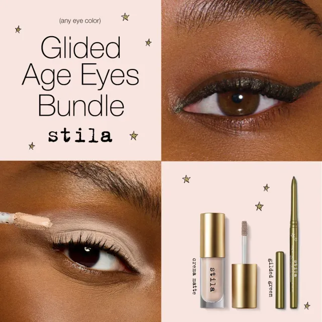 Stila Gilded Age oogmake-up set Gilded Green Crema