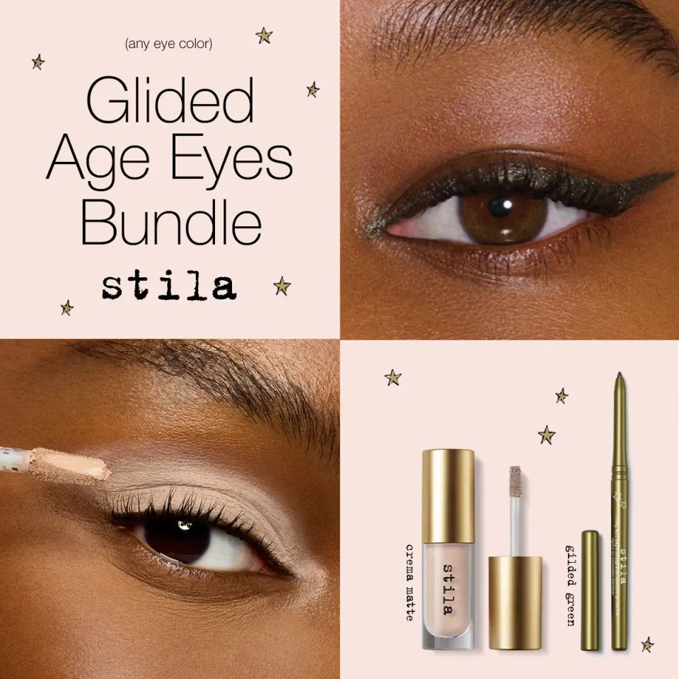 Stila Gilded Age oogmake-up set Gilded Green Crema