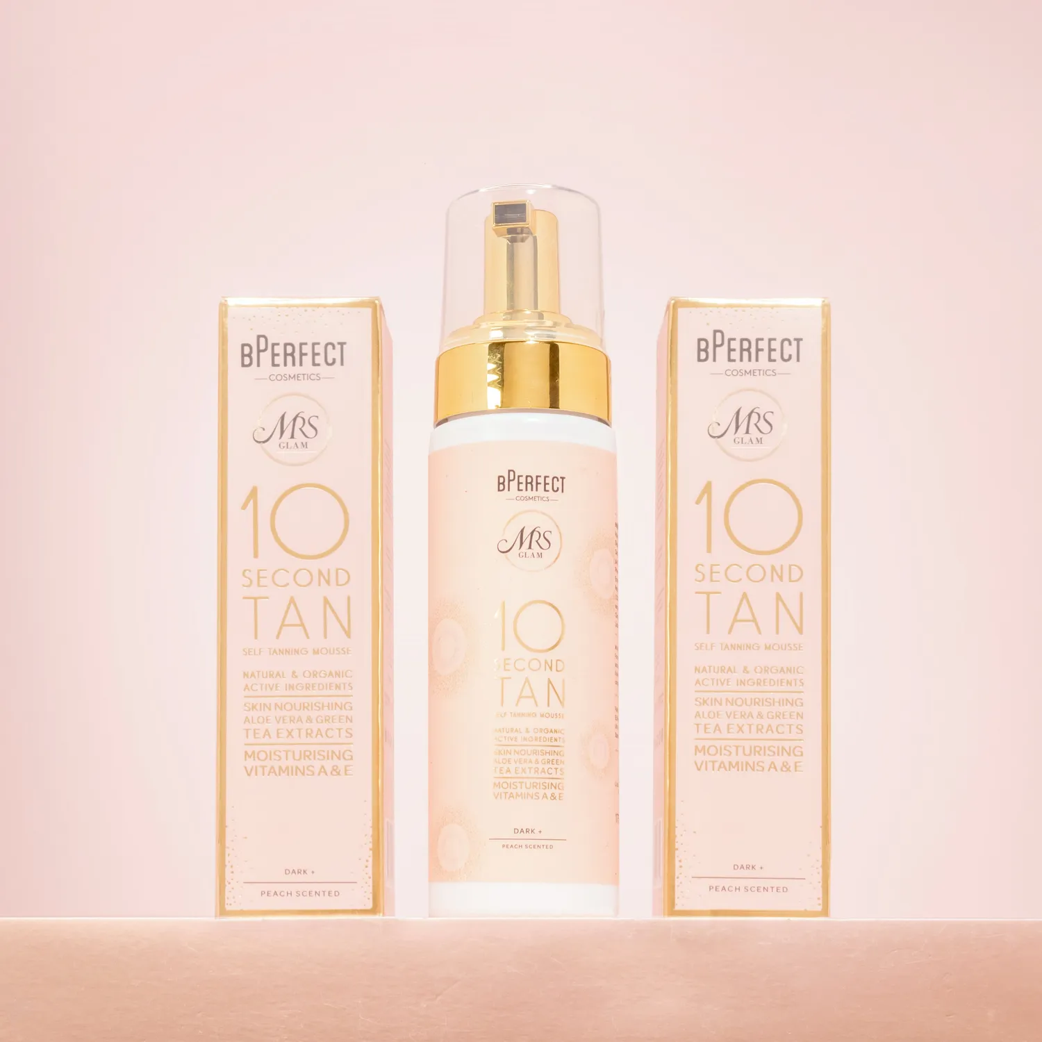 BPerfect Mrs Glam Dark+ Tanning Mousse Zelfbruiner 175ml