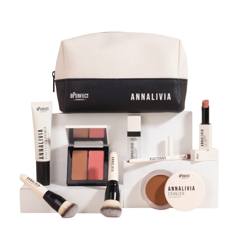 BPerfect x Annalivia The Collection make-up set compleet vegan