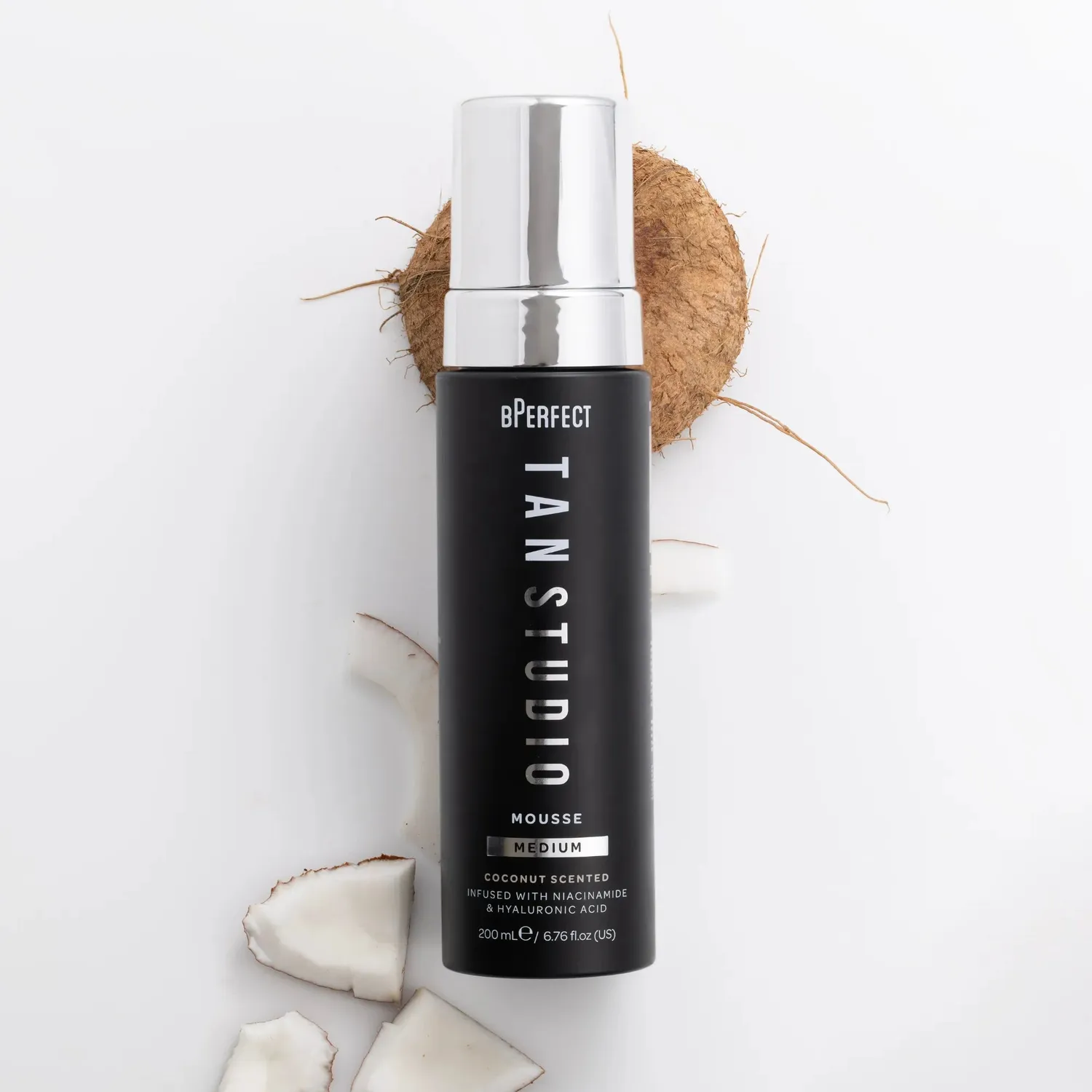 BPerfect Tan Studio Tanning Mousse zelfbruiner Medium Coconut 200ml