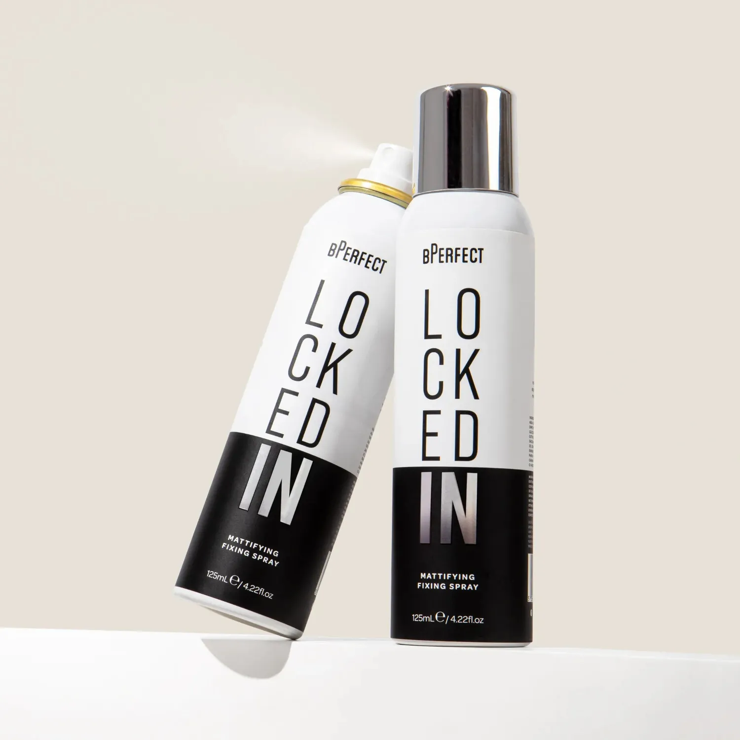 BPerfect Locked In Mattifying Fixing Spray 125ml mat