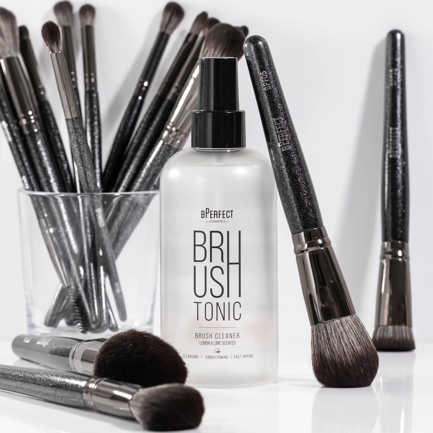 BPerfect Brush Tonic Kwastenreiniger spray 250ml snel droog