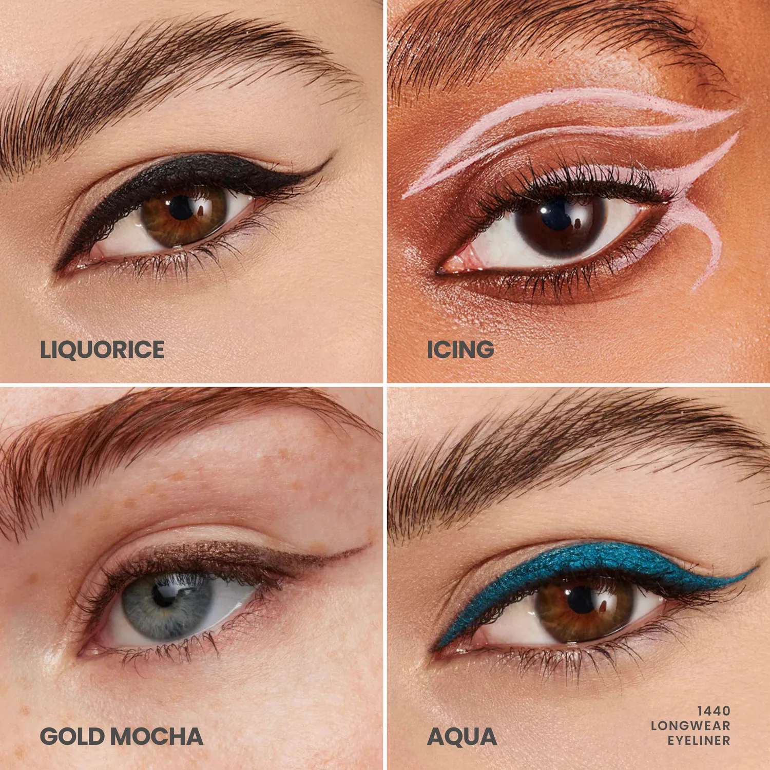 Wonderskin 1440 Longwear The Ultimate Eye Edit 3 eyeliners
