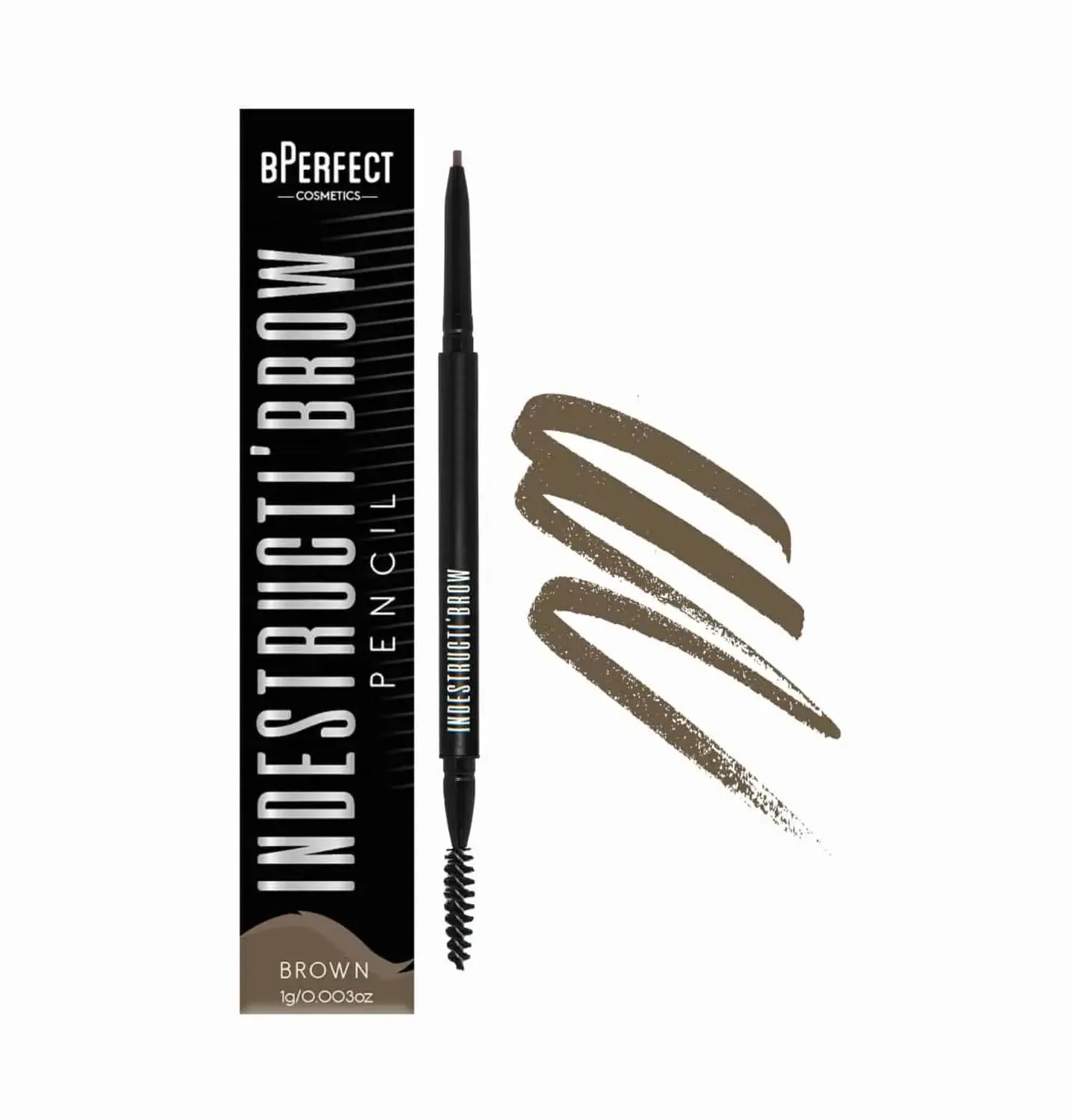 BPerfect Indestructi'Brow Wenkbrauwpotlood Brown 1g