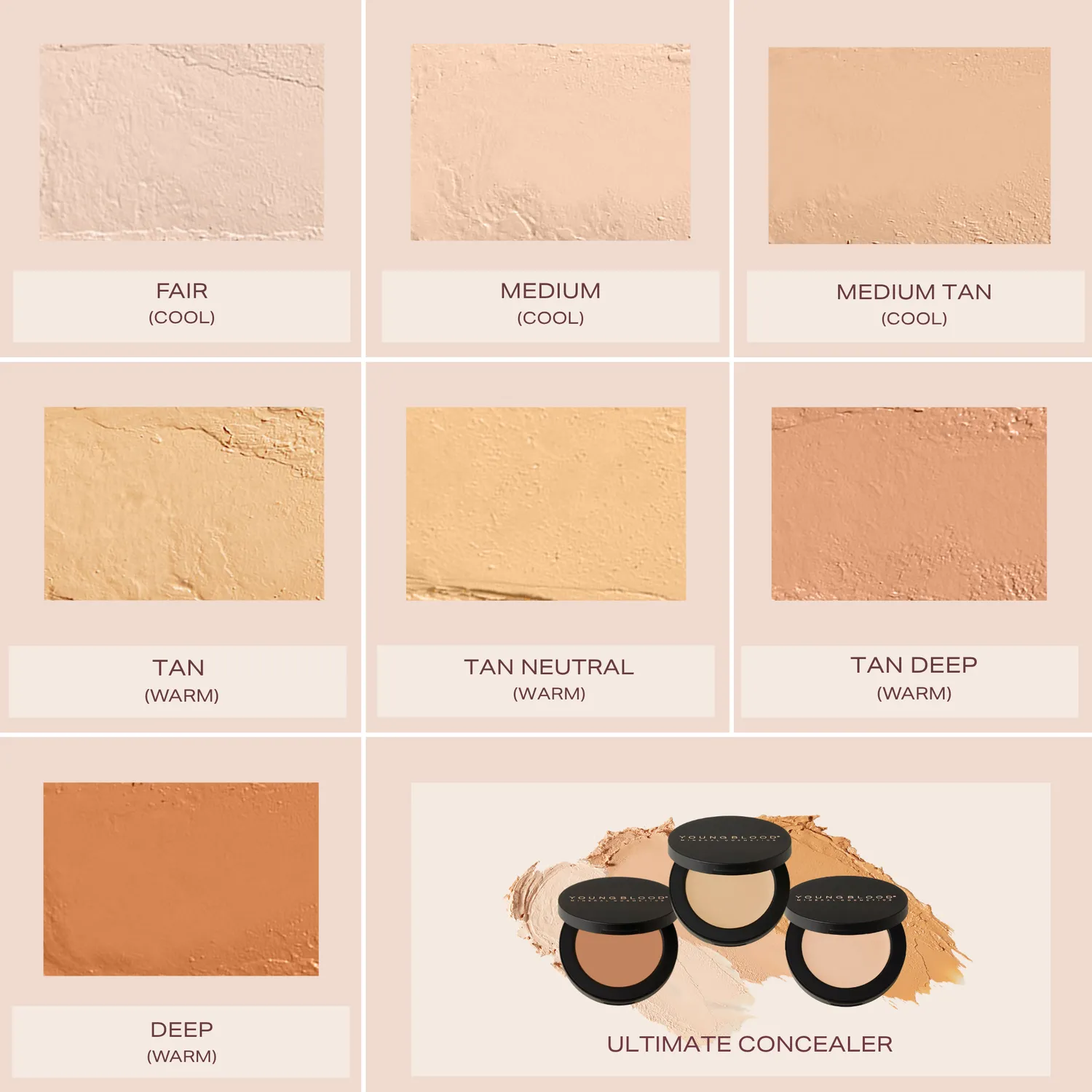 Youngblood Ultimate Concealer Fair volle dekking
