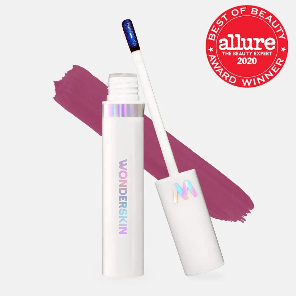 Wonderskin Wonder Blading Lip Stain Masque Bella mauve