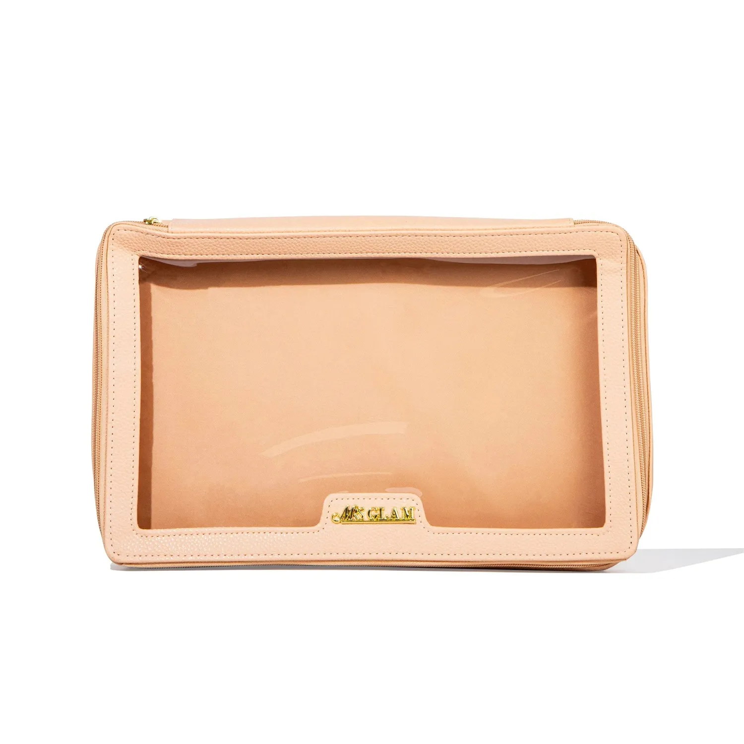 BPerfect Mrs Glam Luxurious Peach make-up tas perzik