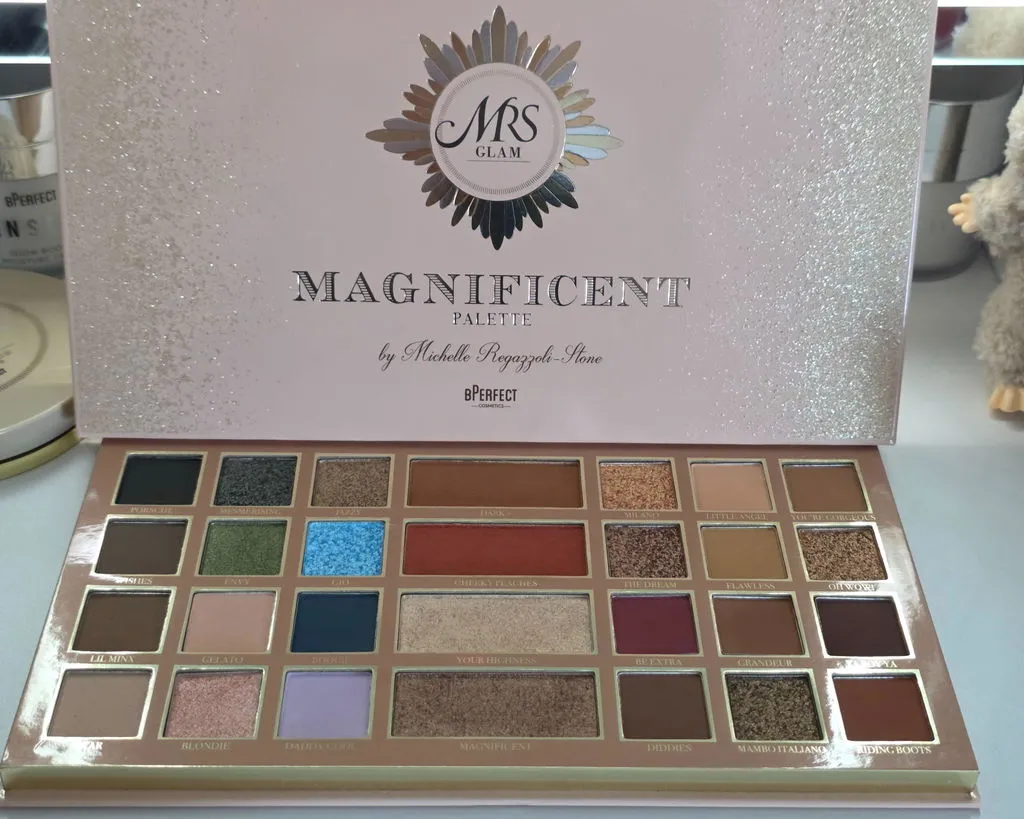 BPerfect Mrs Glam Magnificent Palette oogschaduw 48g