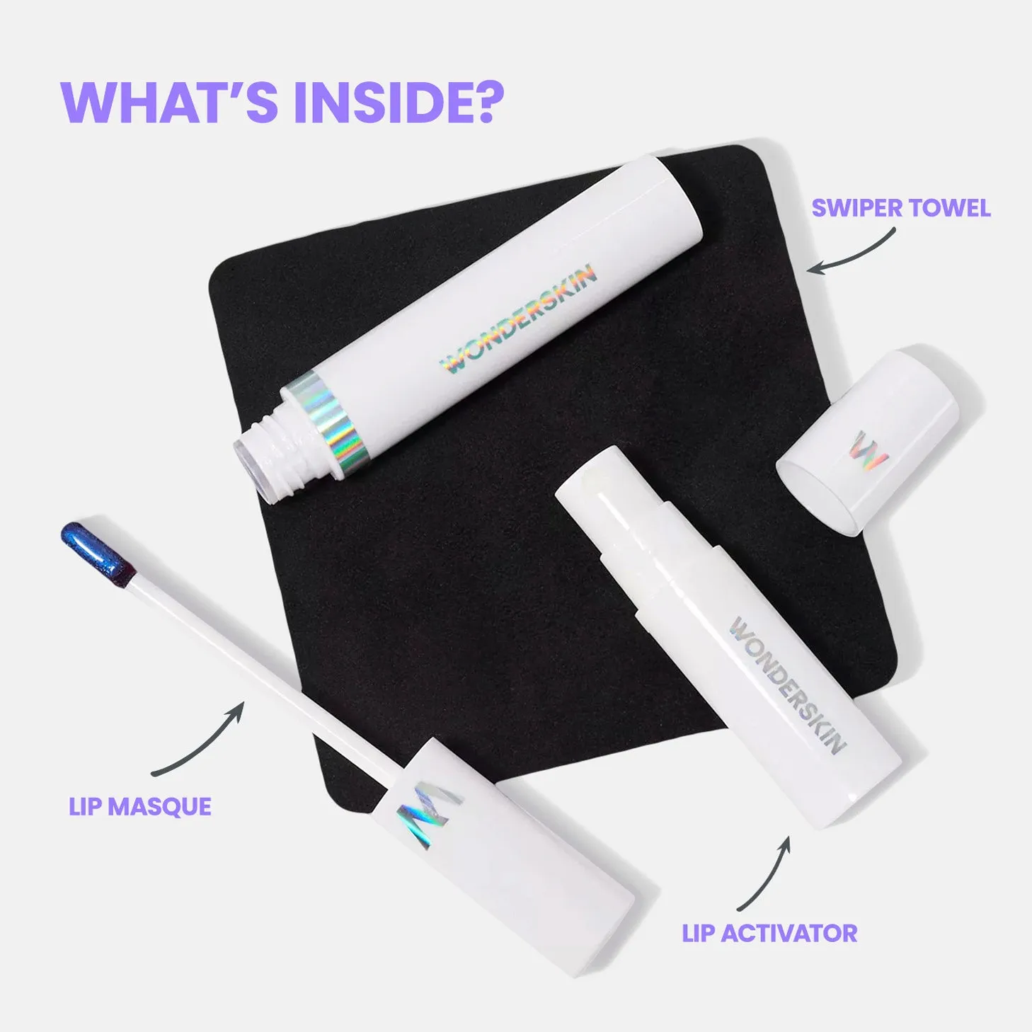 Wonderskin Wonder Blading Peel & Reveal lip stain kit